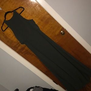 Hunter green gown